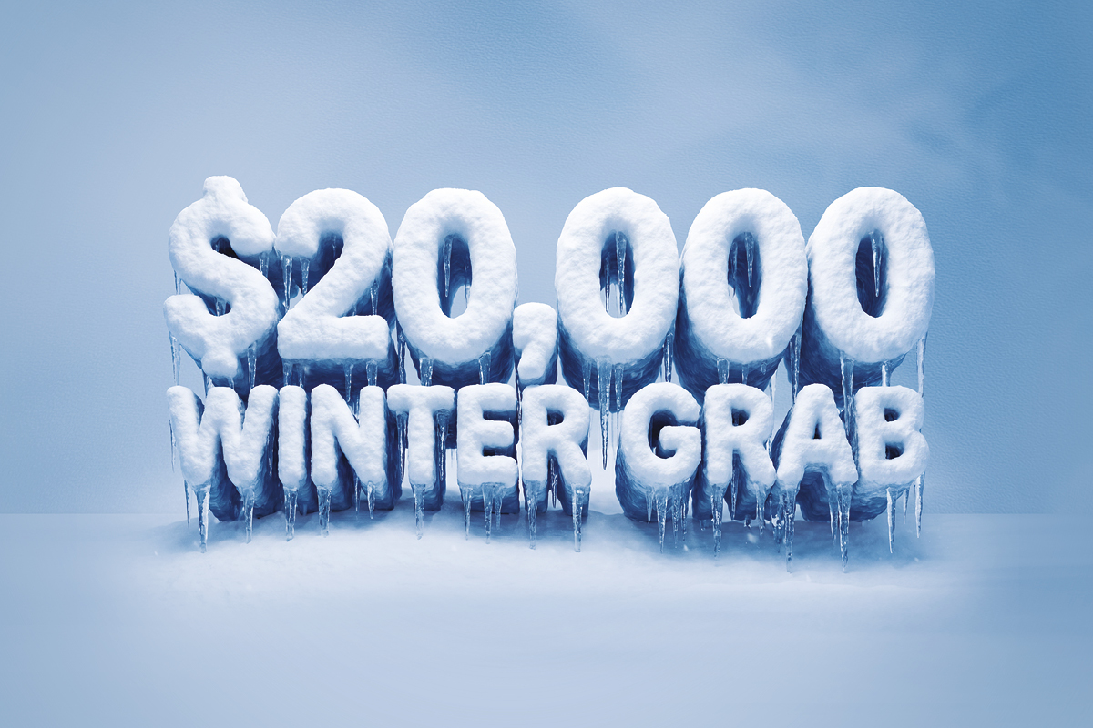 $20,000 Winter Grab