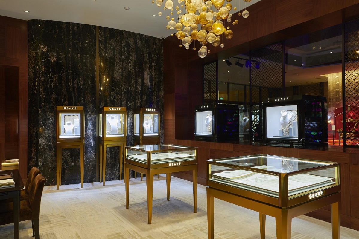 Graff sales jewelry store