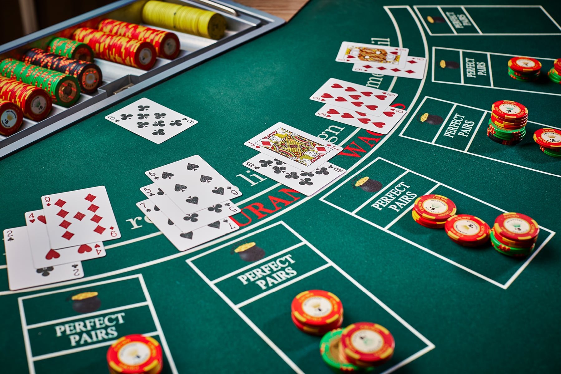 Blackjack Tables at Crown Casino - Crown Melbourne