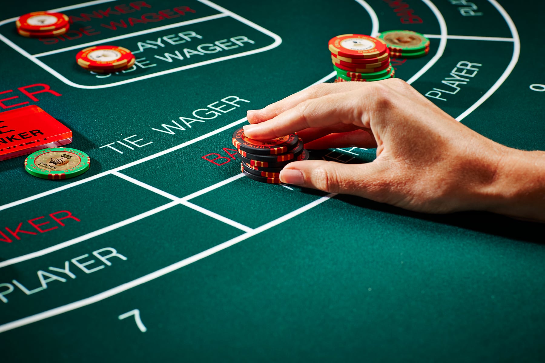 Baccarat Tables at Crown Casino - Crown Melbourne