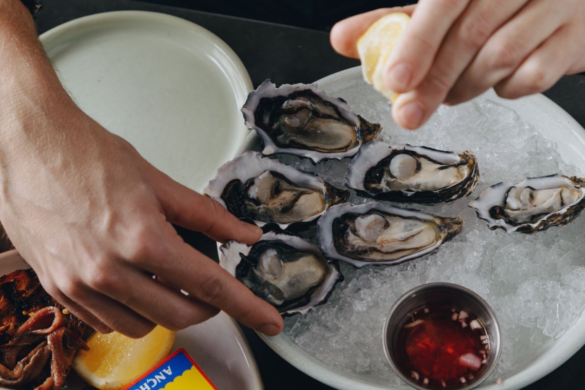 3 Oysters at The Atlantic Bar Crown Melbourne